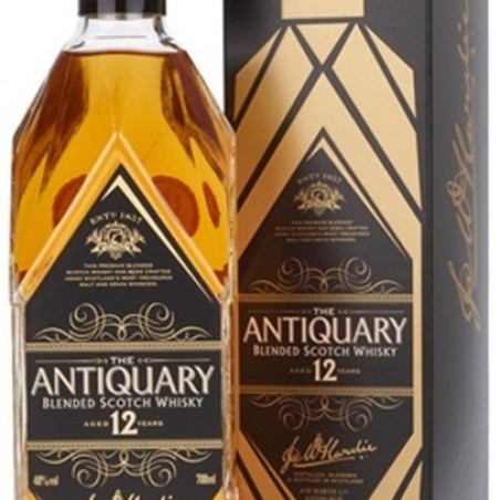 ANTIQUARY 12 ANS BLENDED WHISKY ECOSSE 70CL 40°
