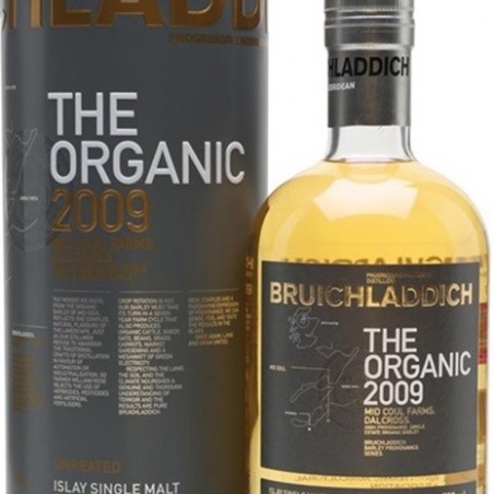 BRUICHLADDICH ORGANIC 2010 SINGLE MALT ISLAY WHISKY 70CL 50°