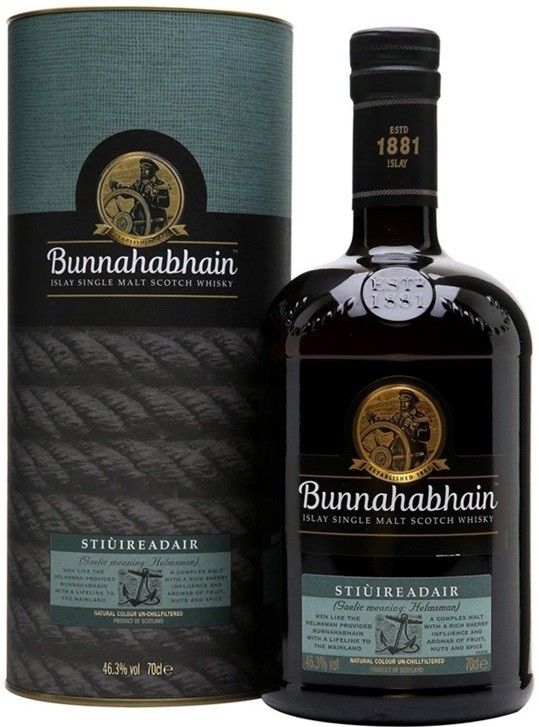 BUNNAHABHAIN  STIÙIREADAIR SINGLE MALT ISLAY  70CL  46,3°