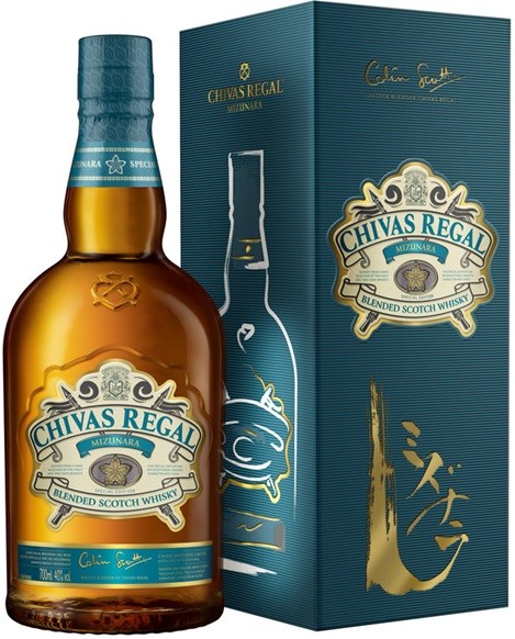 CHIVAS REGAL MIZUNARA WHISKY BLEND DE LUXE ECOSSE 70 CL 40°