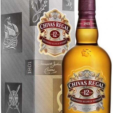 CHIVAS REGAL 12 ANS BLENDED WHISKY ECOSSE  70 CL  40°