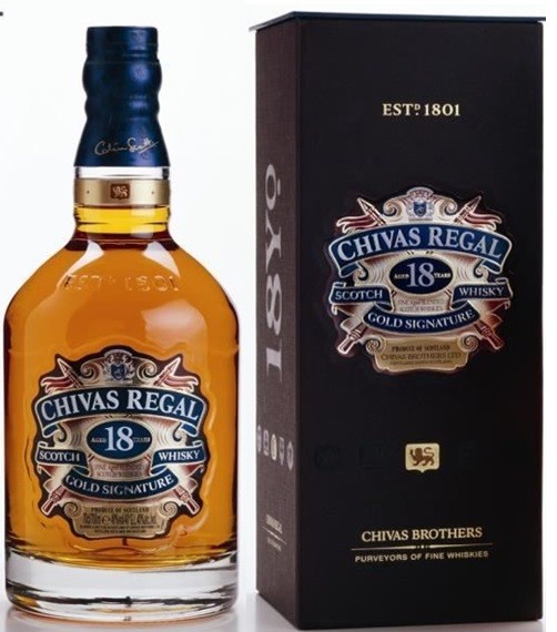 CHIVAS 18 ANS BLENDED WHISKY ECOSSE 70CL   40°