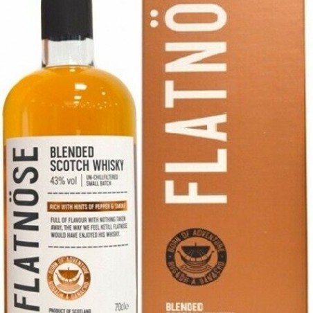 FLATNÖSE BLENDED WHISKY ECOSSE 70 CL 43°