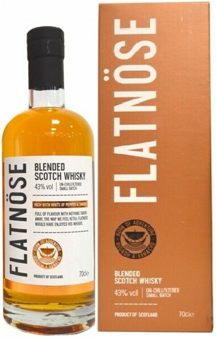 FLATNÖSE BLENDED WHISKY ECOSSE 70 CL 43°