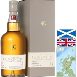 GLENKINCHIE 12 ANS WHISKY SINGLE MALT LOWLANDS 70CL  43°