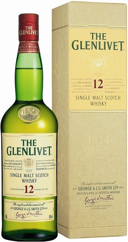最も優遇 12 GLENLIVET ANS 40° CL 70 SPEYSIDE MALT SINGLE WHISKY ウイスキー