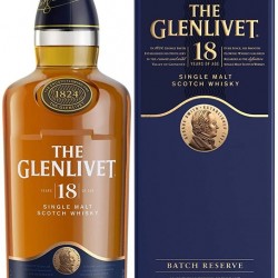 GLENLIVET 18 ANS WHISKY SINGLE MALT SPEYSIDE 70 C L 40°