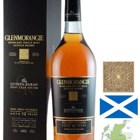 GLENMORANGIE QUINTA RUBAN S MALT HIGHLAND WHISKY 70CL 46°