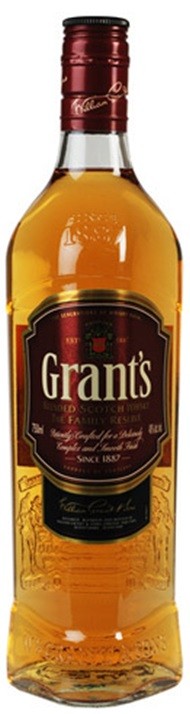 GRANT'S FAMILY RESERVE BLENDED WHISKY ECOSSE  70 CL 40°