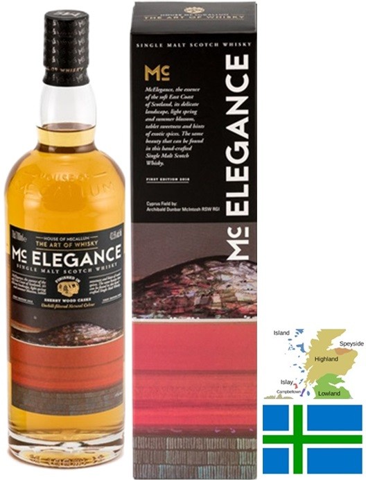 HOUSE OF MCCALLUM MC ELEGANCE SPEYSIDE SINGLE MALT 43.5°