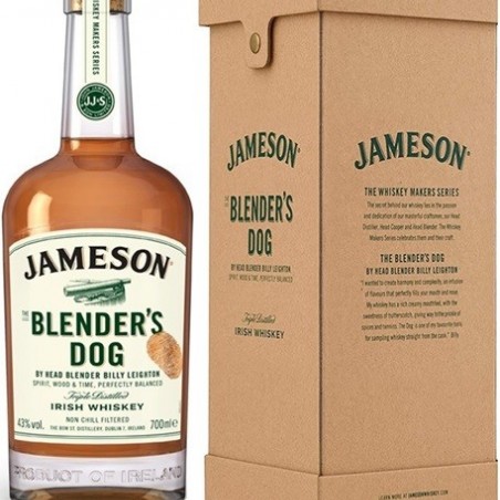 JAMESON BLENDER'S DOG BLENDED WHISKEY IRLANDE 70CL 43° 