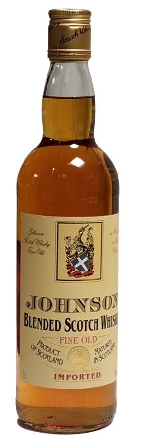 JOHNSON'S BLENDED WHISKY ECOSSE 70 CL  40°