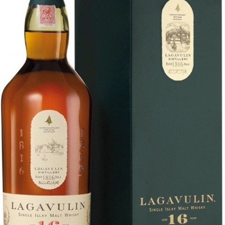 LAGAVULIN 16 ANS SINGLE MALT WHISKY ISLAY 70 CL  43°