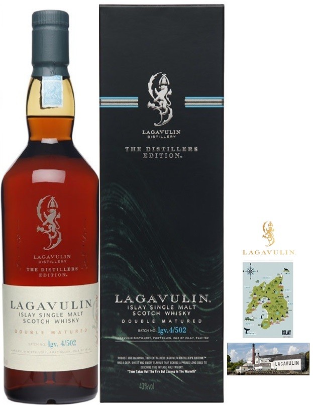 LAGAVULIN DISTILLERS SINGLE MALT WHISKY ISLAY 70 CL 43°