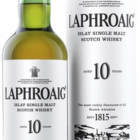 LAPHROAIG 10 ANS SINGLE MALT WHISKY ISLAY 70 CL 40°