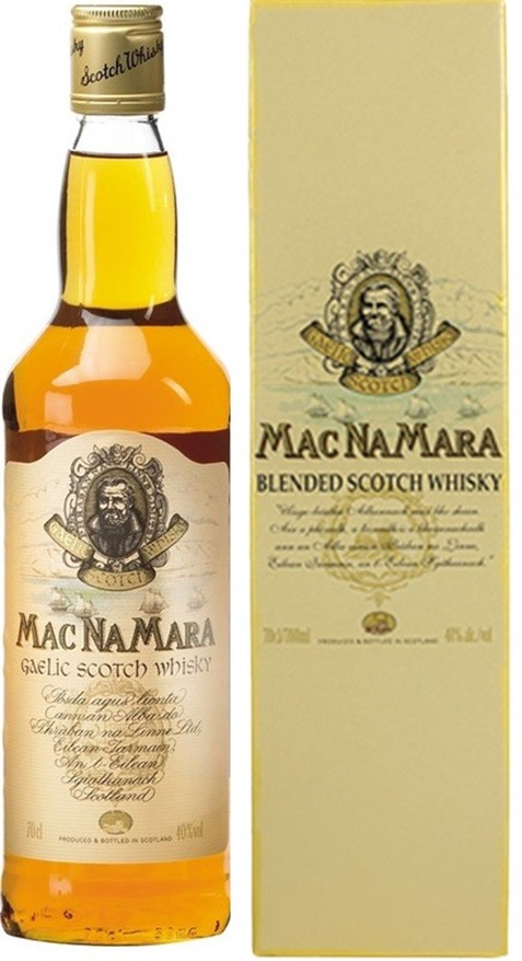 MAC NAMARA BLENDED WHISKY ECOSSE 70  CL 40°