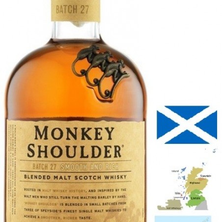 MONKEY SHOULDER SMOKEY WHISKY SPEYSIDE 70 CL 40°