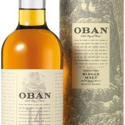 OBAN 14 ANS SINGLE MALT WHISKY HIGHLANDS 70 CL   43°