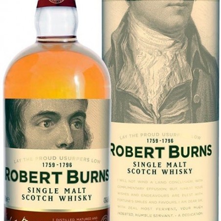 ROBERT BURNS SINGLE MALT WHISKY ARRAN 70CL 40°