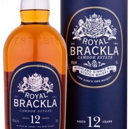 ROYAL BRACKLA 12 ANS SINGLE MALT WHISKY HIGHLANDS 100CL 40°