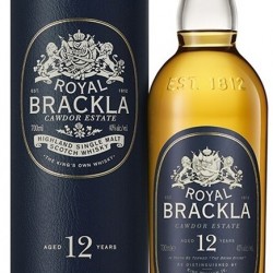 ROYAL BRACKLA 12 ANS SINGLE MALT WHISKY HIGHLANDS 70 CL 40°