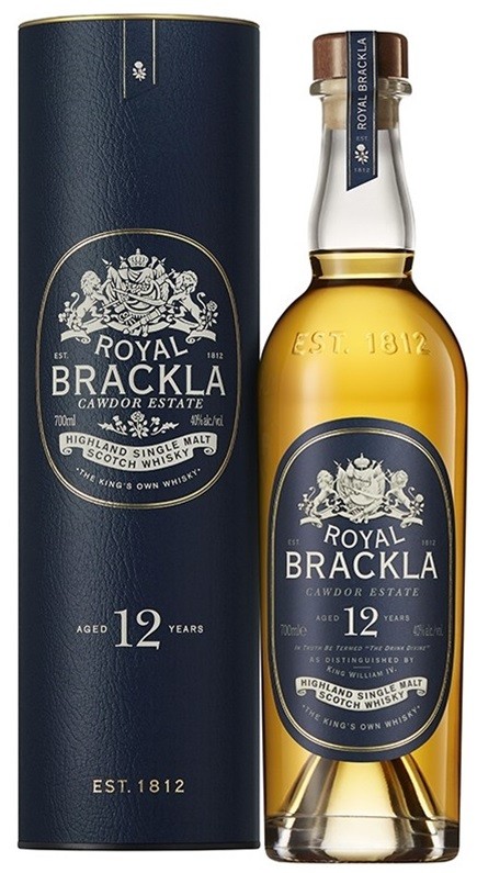 ROYAL BRACKLA 12 ANS SINGLE MALT WHISKY HIGHLANDS 70 CL 40°