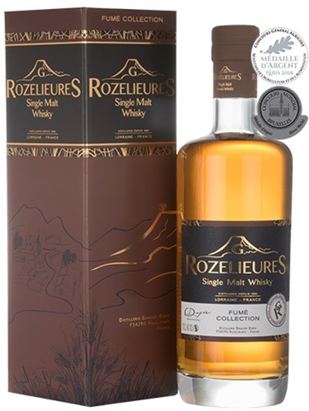 ROZELIEURES FUMÉ COLLECTION WHISKY LORRAINE 70CL  46°