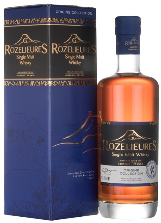 ROZELIEURES ORIGINE WHISKY LORRAINE 70 CL 40°