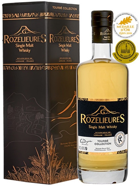 ROZELIEURES TOURBÉ COLLECTION WHISKY LORRAINE 70CL 46°