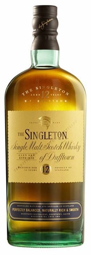 SINGLETON 12 ANS SINGLE MALT SPEYSIDE LUSCIOUS 70CL 40°