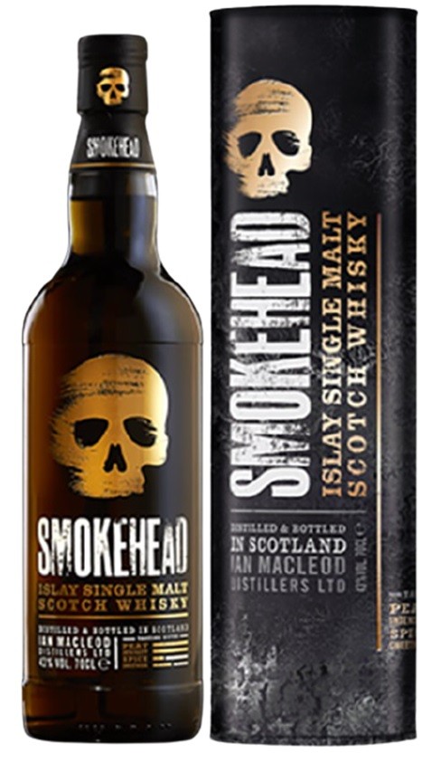 SMOKEHEAD SINGLE MALT WHISKY ISLAY 70 CL   43°