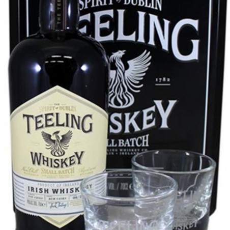 TEELING SMALL BATCH COF 2 VERRES WHISKEY IRLANDE 70 CL 46°