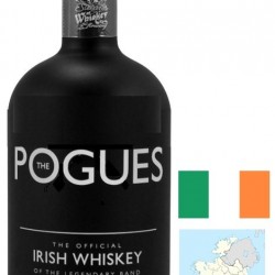 THE POGUES OFFICIAL IRISH WHISKEY OF THE BAND 70 CL 40°