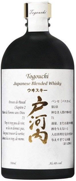 TOGOUCHI PREMIUM BLENDED WHISKY JAPON 70 CL 40°