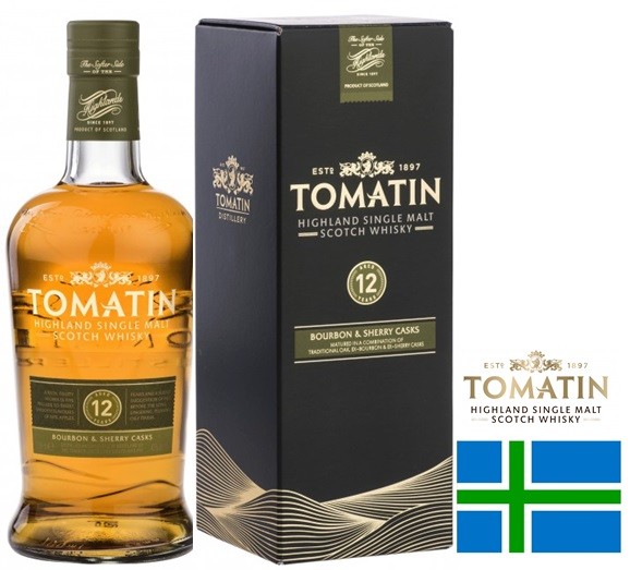 TOMATIN 12 ANS HIGHLAND SINGLE MALT WHISKY  70 CL  43°