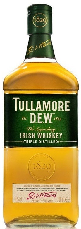 TULLAMORE DEW ORIGINAL BLENDED WHISKEY IRLANDE  70 CL 40°