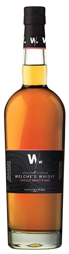 WELCHE'S WHISKY SINGLE MALT FUMÉ--FINE TOURBE 70CL  43°