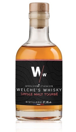 WELCHE'S WHISKY SINGLE MALT TOURBÉ ALSACE 20CL 46°C