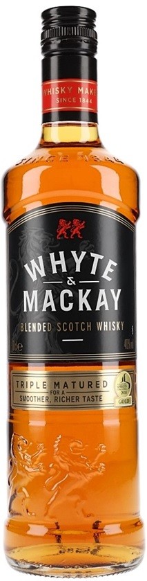 WHYTE & MACKAY BLENDED WHISKY ECOSSE 70 CL  40°