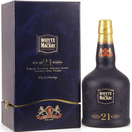 WHYTE & MACKAY 21 ANS BLENDED WHISKY ECOSSE 70 CL 43°
