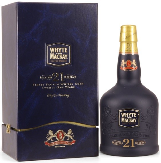 WHYTE & MACKAY 21 ANS BLENDED WHISKY ECOSSE 70 CL 43°