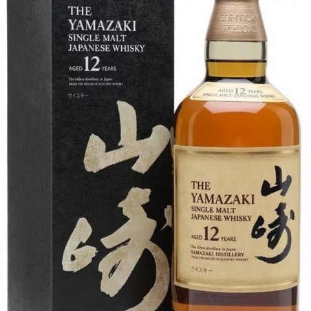 YAMAZAKI 12 ANS SINGLE MALT WHISKY JAPON 70 CL 43°