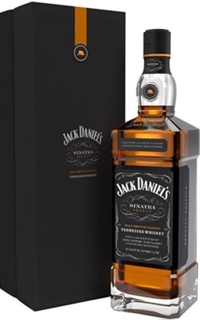 JACK DANIELS SINATRA  TENNESSEE WHISKEY 100 CL  45°