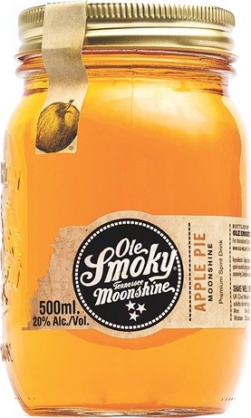OLE SMOKY MOONSHINE APPLE PIE TENNESSEE    50 CL 20°