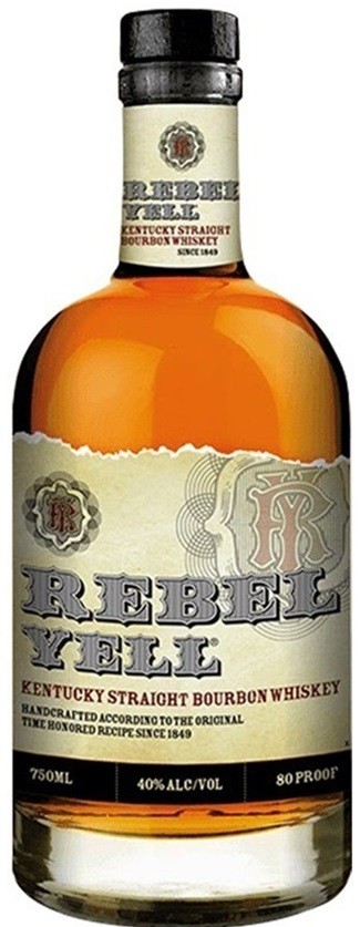 REBEL YELL STRAIGHT BOURBON KENTUCKY 70 CL 40°