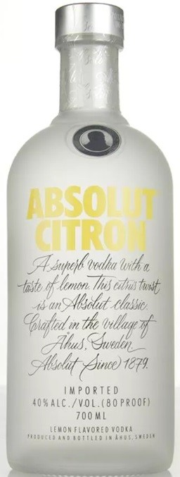 ABSOLUT LIME CITRON VODKA SUÈDE 70 CL   40°