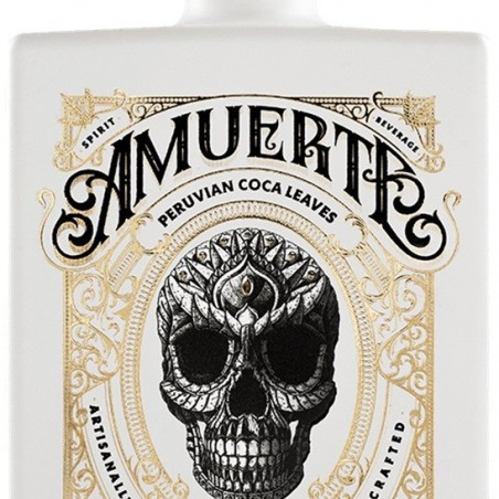 AMUERTE COCA LEAF WHITE EDITION GIN BELGIQUE 70 CL 43°