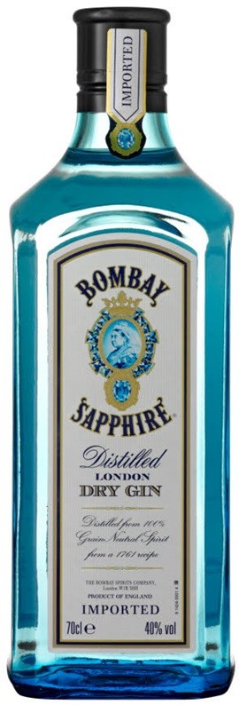 BOMBAY SAPPHIRE GIN ANGLETERRE 70CL 40°