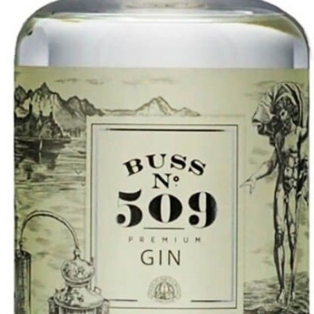 BUSS N°509 WHITE RAIN GIN BELGIQUE 70 CL 50°