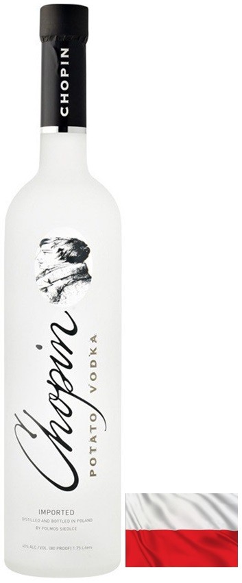 CHOPIN POTATO VODKA POLOGNE 70CL   40°